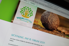 Yogagarten Kusserow erhlt Webauftritt